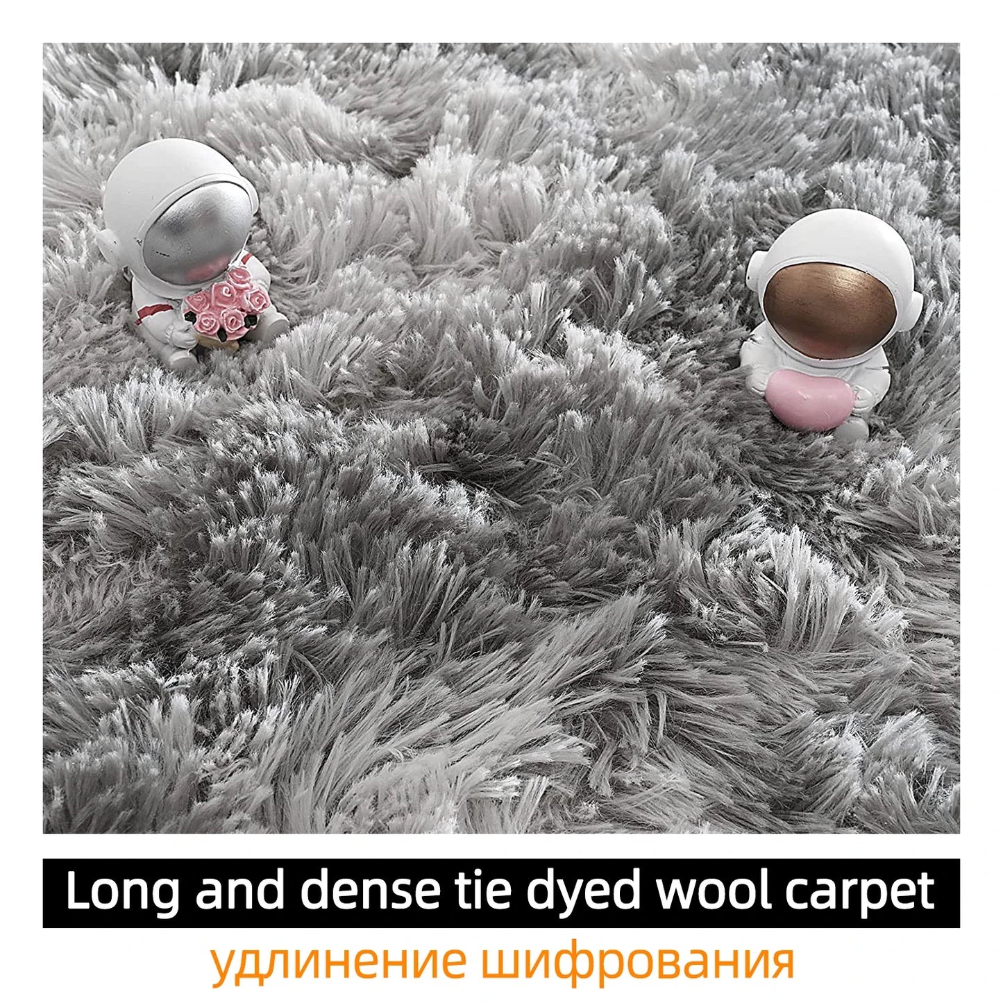 Round Thick Carpet for Living Room