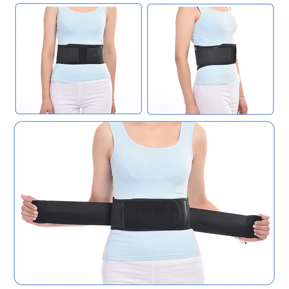 Tcare Adjustable Waist Tourmaline Self-Heating Magnetic Therapy Belt