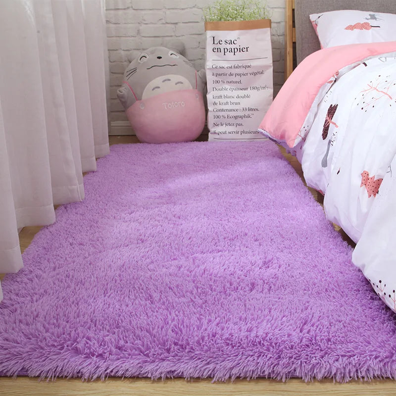 Plush Soft Shaggy Faux Fur Area Rug