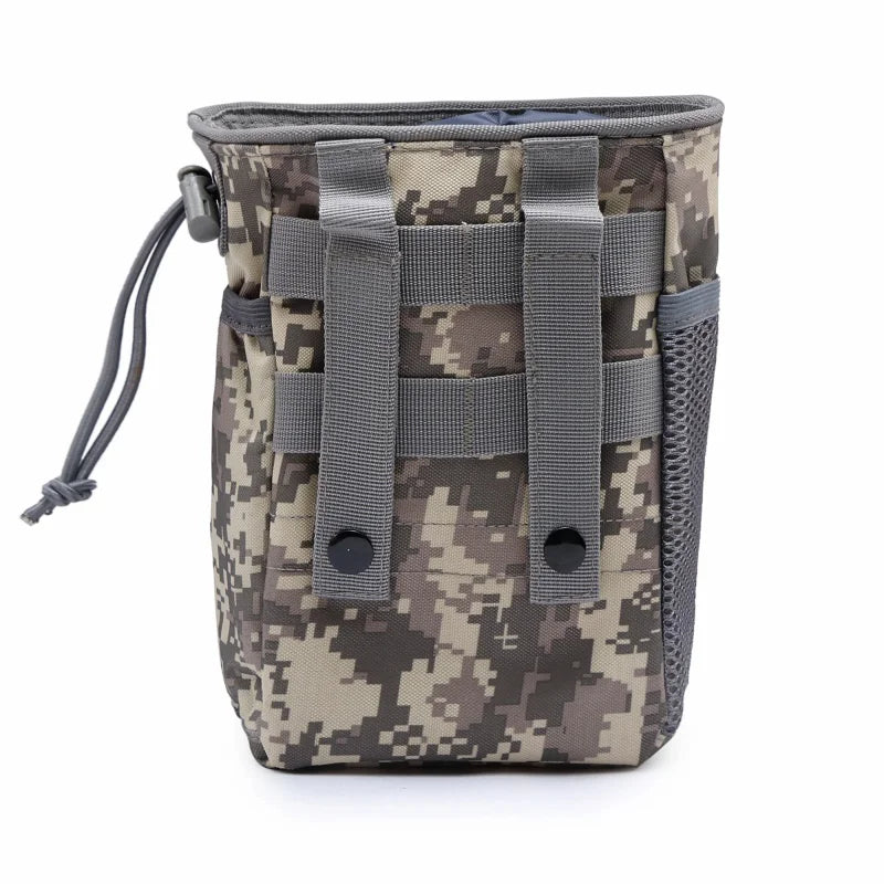 Tactical Dump Drop Pouch Magazine Pouch Molle Hunting Airsoft Gun Accessories Sundries Pouch Protable Molle Recovery Ammo Bag