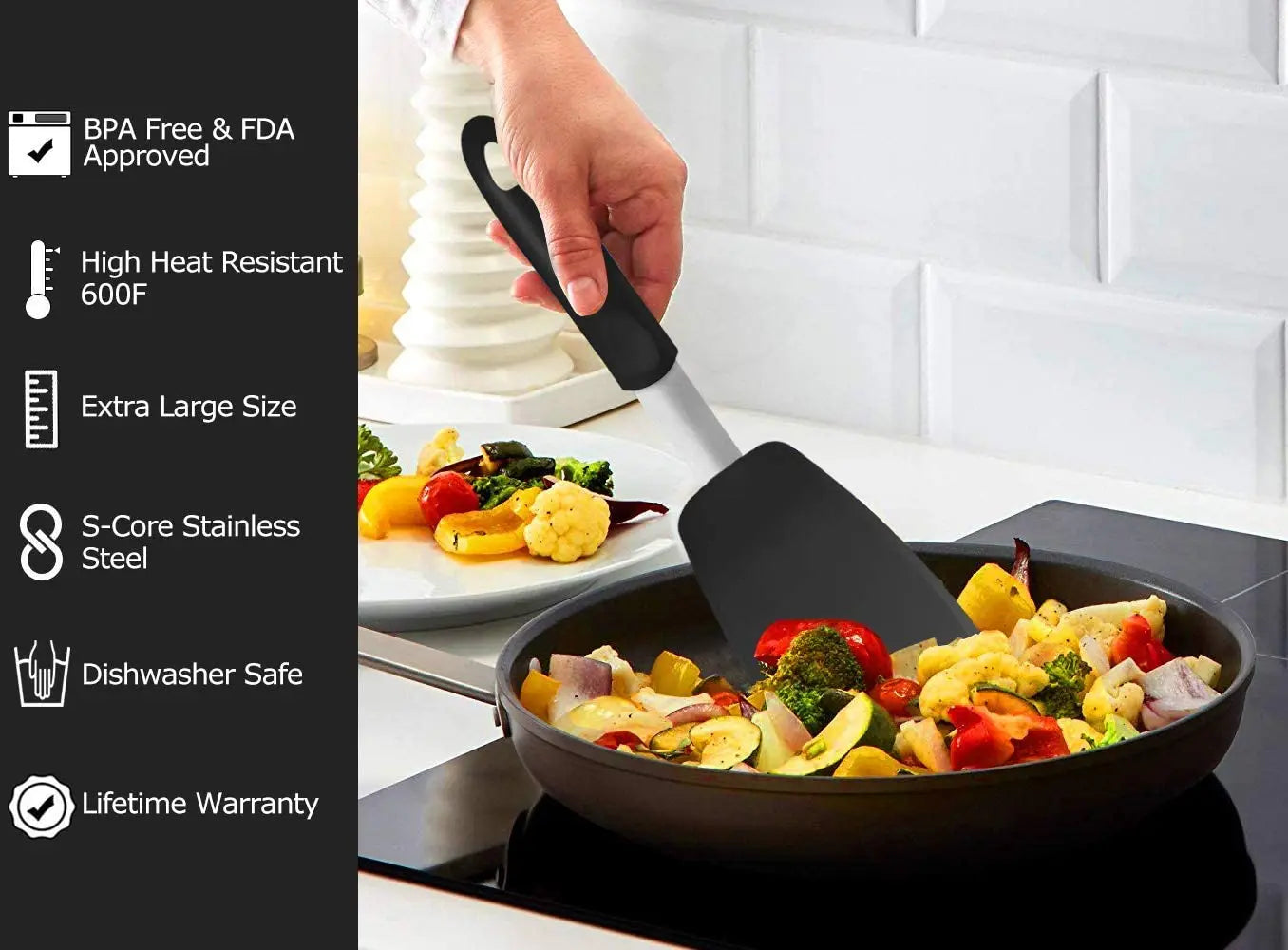 Non-Stick Silicone Cooking Set
