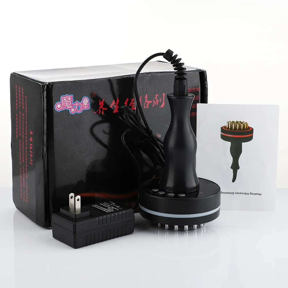 Electric Meridian Massage Brush – Full Body Fat Burning & Lymphatic Drainage