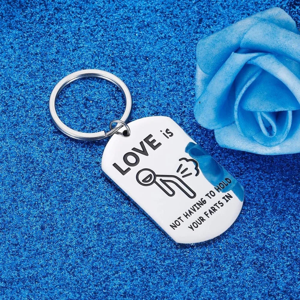 Funny and Cheeky Keychain