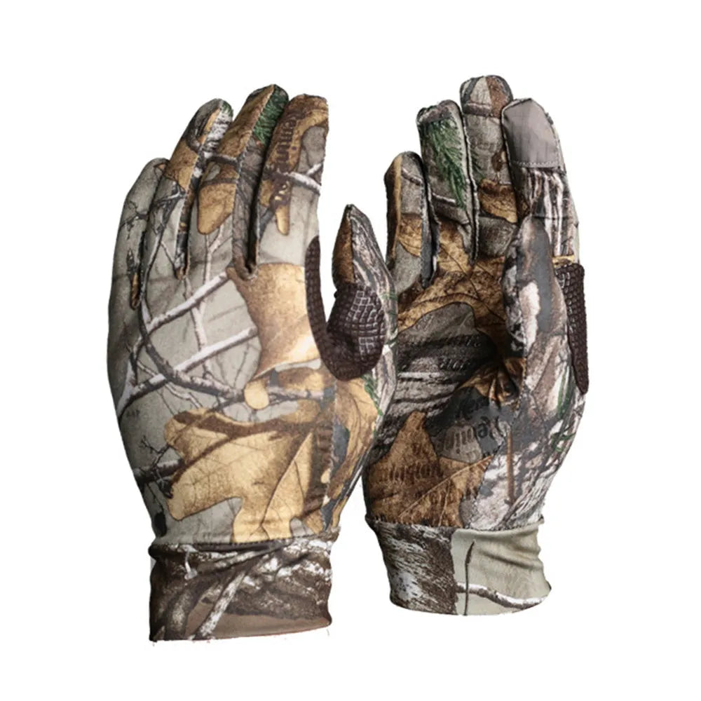 Bionic Camouflage Quick-Dry Hunting Gloves