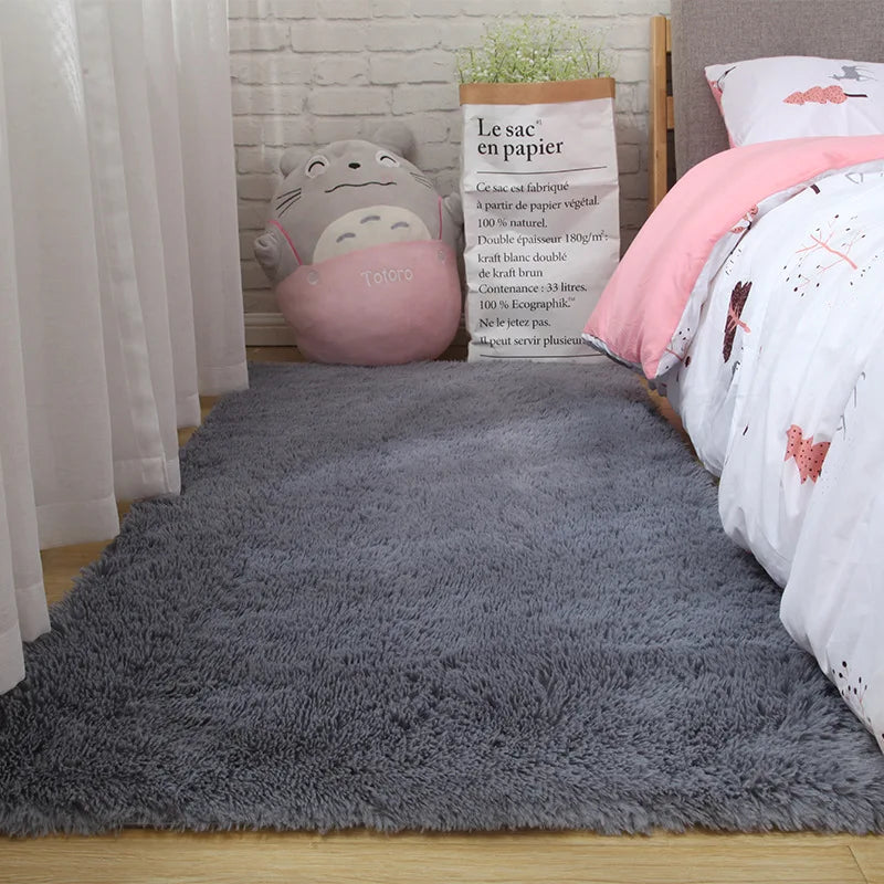 Plush Soft Shaggy Faux Fur Area Rug