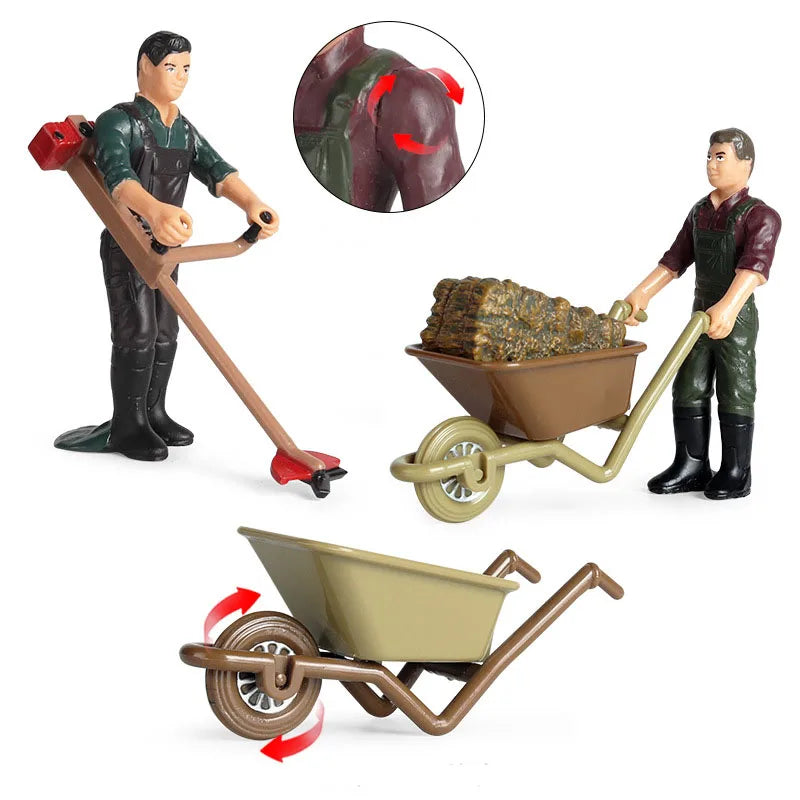 12Pcs Simulation Farm Accessories
