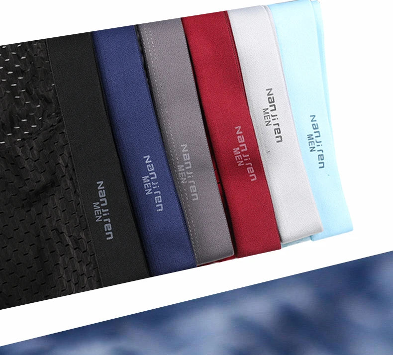 Men’s Ice Silk Mesh Boxer Shorts