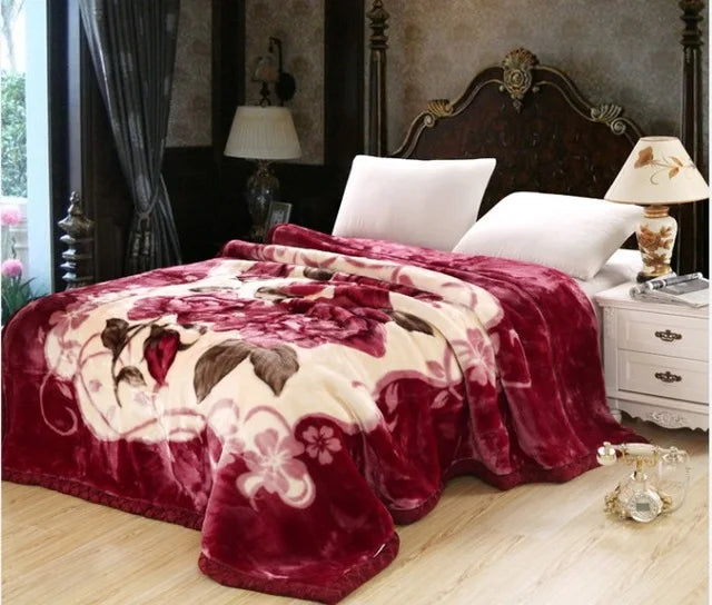 Double Layer Raschel Weight Blankets