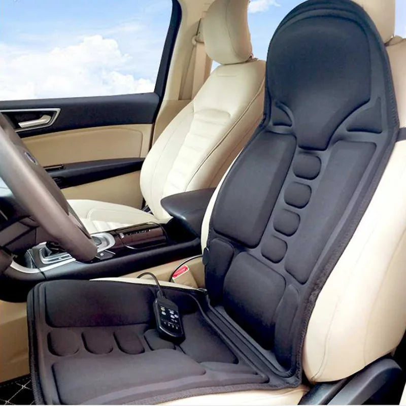 7 Motors Full-Body Massage Cushion with Heat