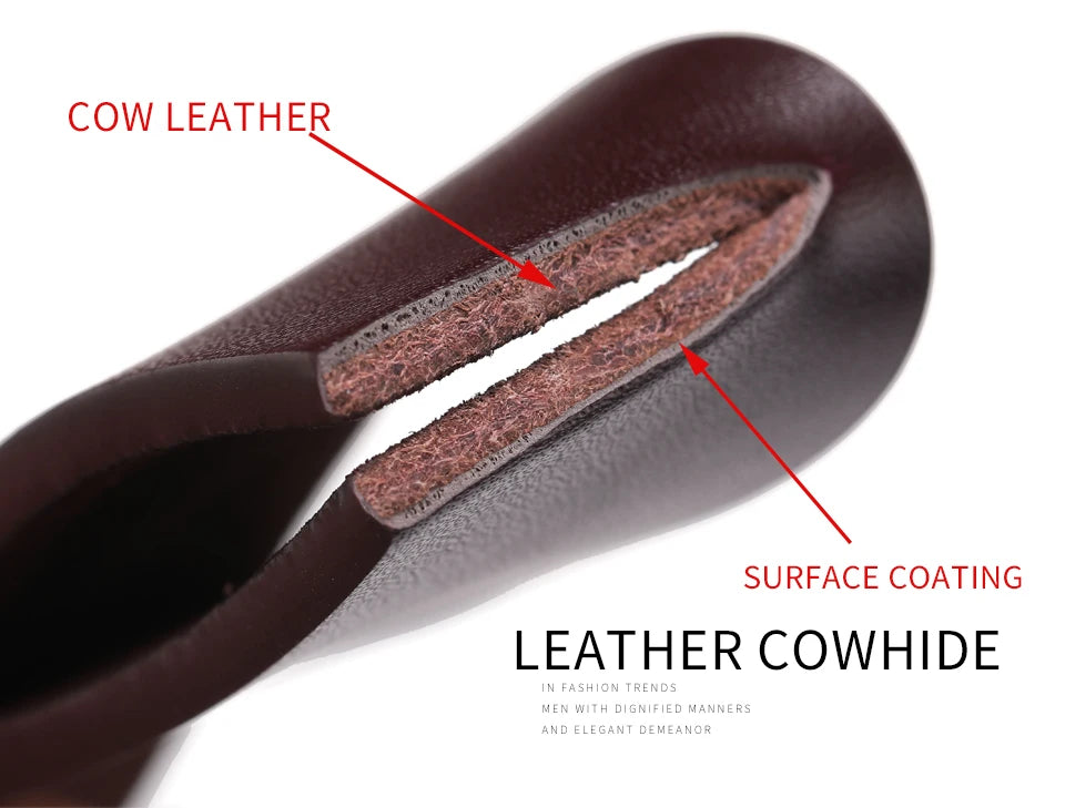 Men's High-Quality Genuine Leather Luxury Designer Belt