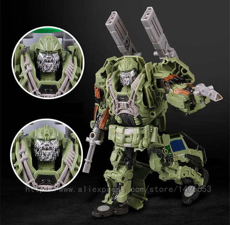 Anime Action Figures Dinosaur Robot Car