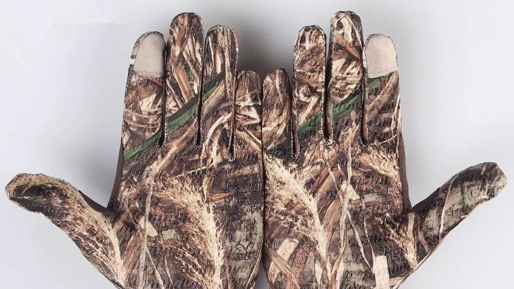 Bionic Camouflage Quick-Dry Hunting Gloves