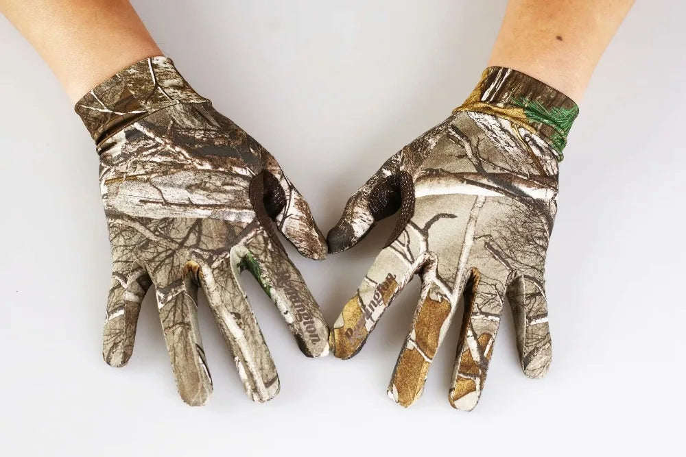 Bionic Camouflage Quick-Dry Hunting Gloves