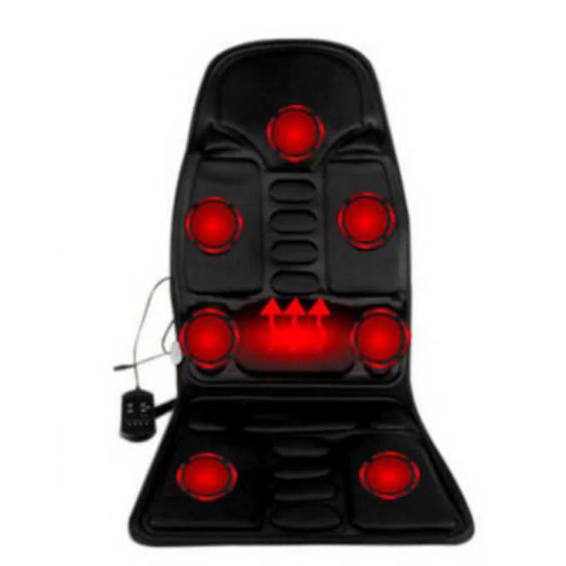 7 Motors Full-Body Massage Cushion with Heat