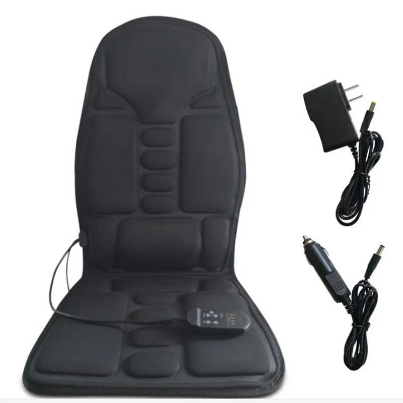 7 Motors Full-Body Massage Cushion with Heat