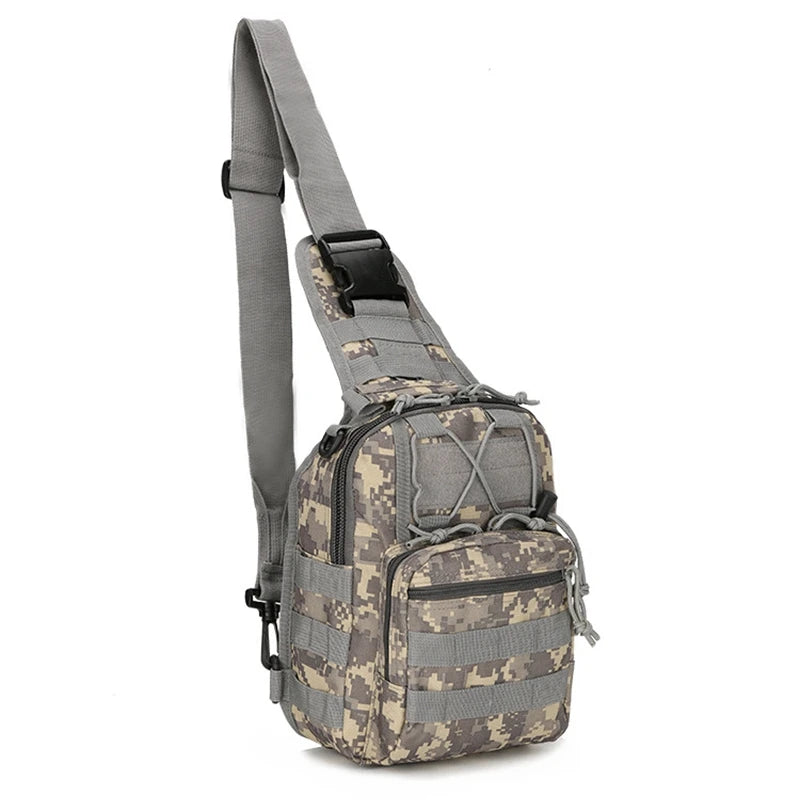 Tactical Shoulder Bag – 800D Waterproof Oxford Small Chest Bag