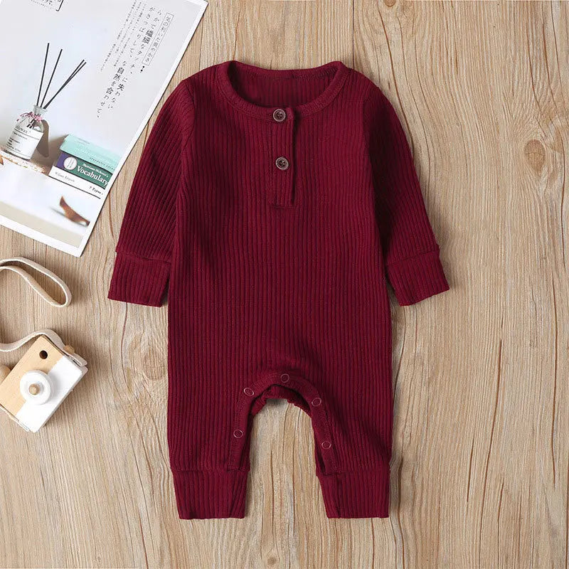 Infant Baby Long Sleeve Romper