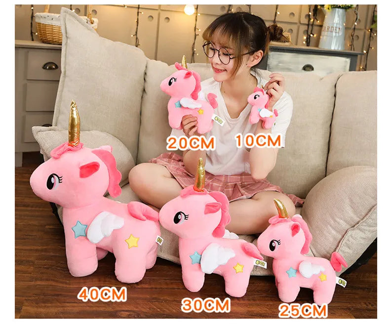 Soft Unicorn Plush Toy