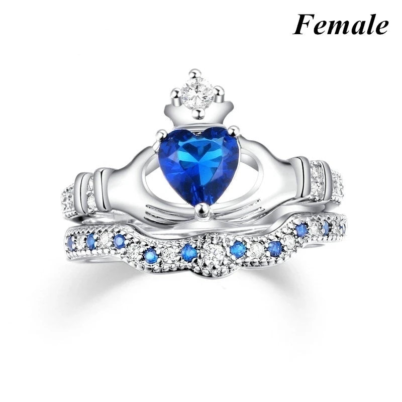 Couple Rings Men Stainless Steel