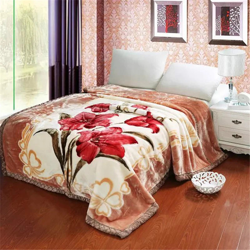 Double Layer Raschel Weight Blankets