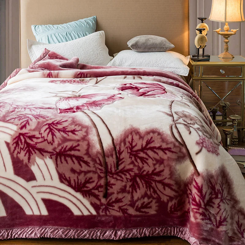 Double Layer Raschel Weight Blankets