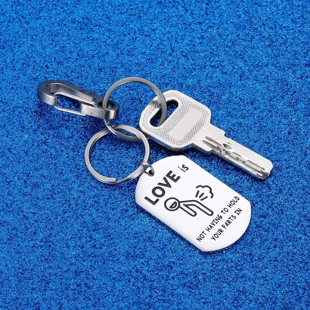 Funny and Cheeky Keychain