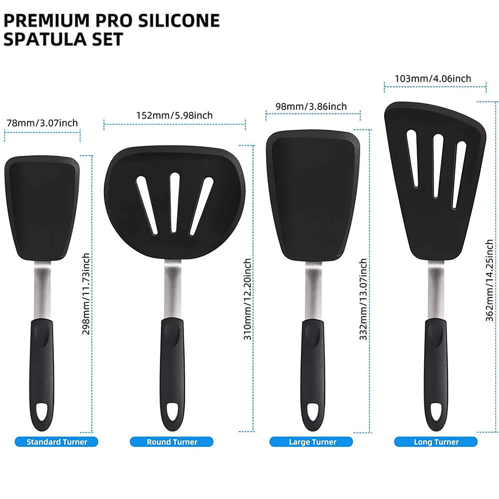 Non-Stick Silicone Cooking Set