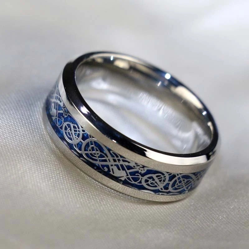 Couple Rings Men Stainless Steel