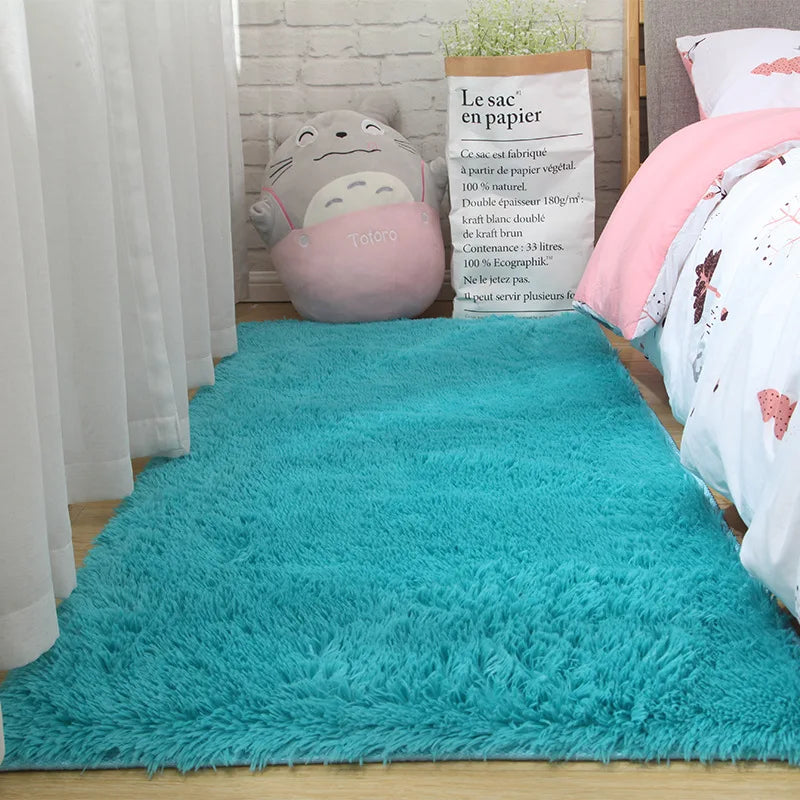 Plush Soft Shaggy Faux Fur Area Rug