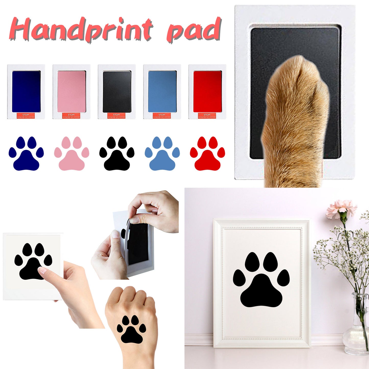 Newborn Baby DIY Hand And Footprint Kit