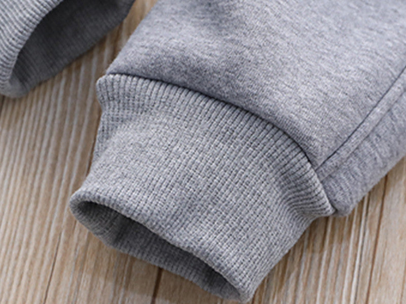 Children's Clothing Warm Autumn and Winter One Boy Fleece-Lined Pants