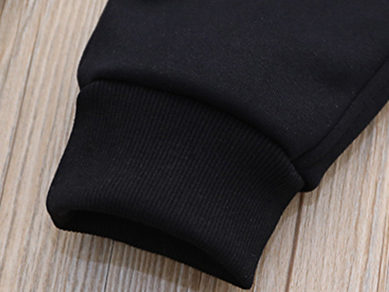 Children's Clothing Warm Autumn and Winter One Boy Fleece-Lined Pants