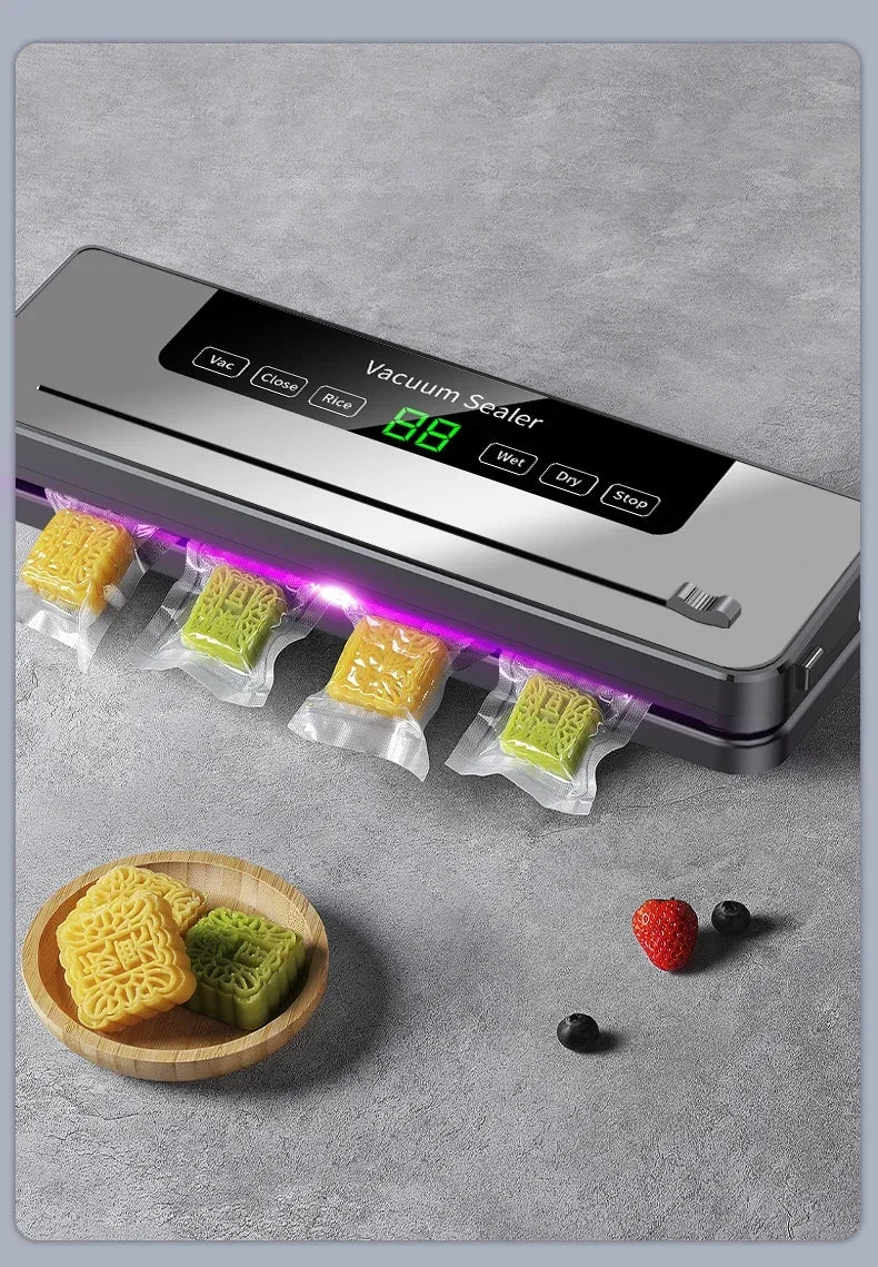 Electric Vacuum Sealer Built-in Cutter
