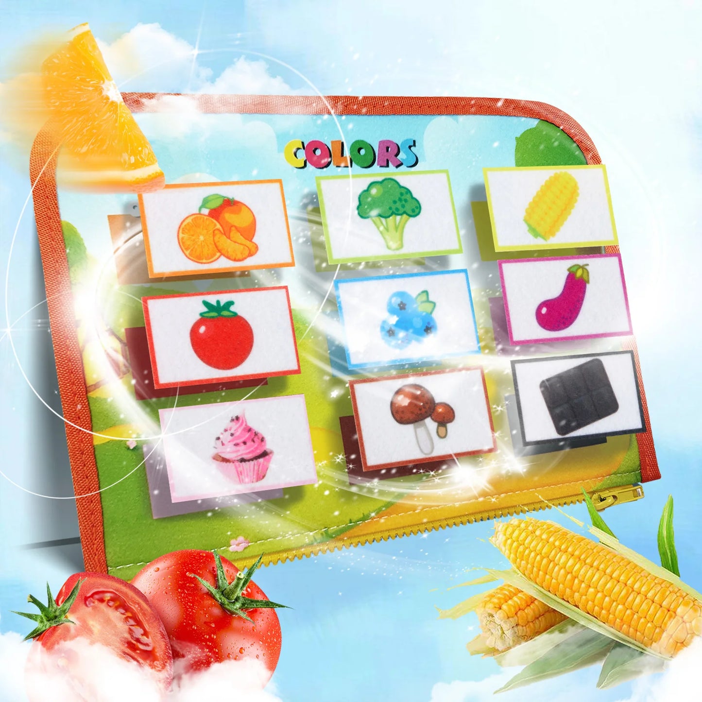 Parish Toys Busy Board – Early Educational Toy for Toddlers