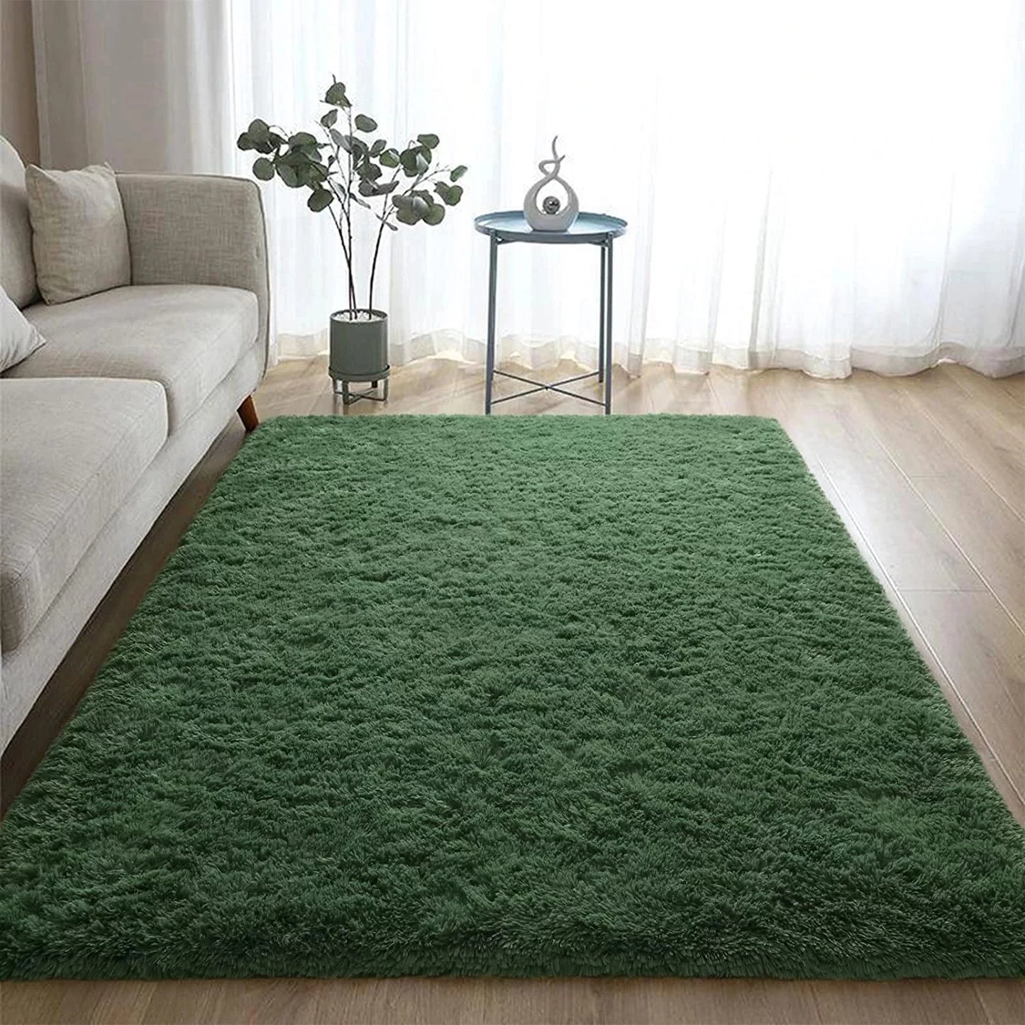Fluffy Plush Soft Area Rug for Living Room & Kids' Rooms