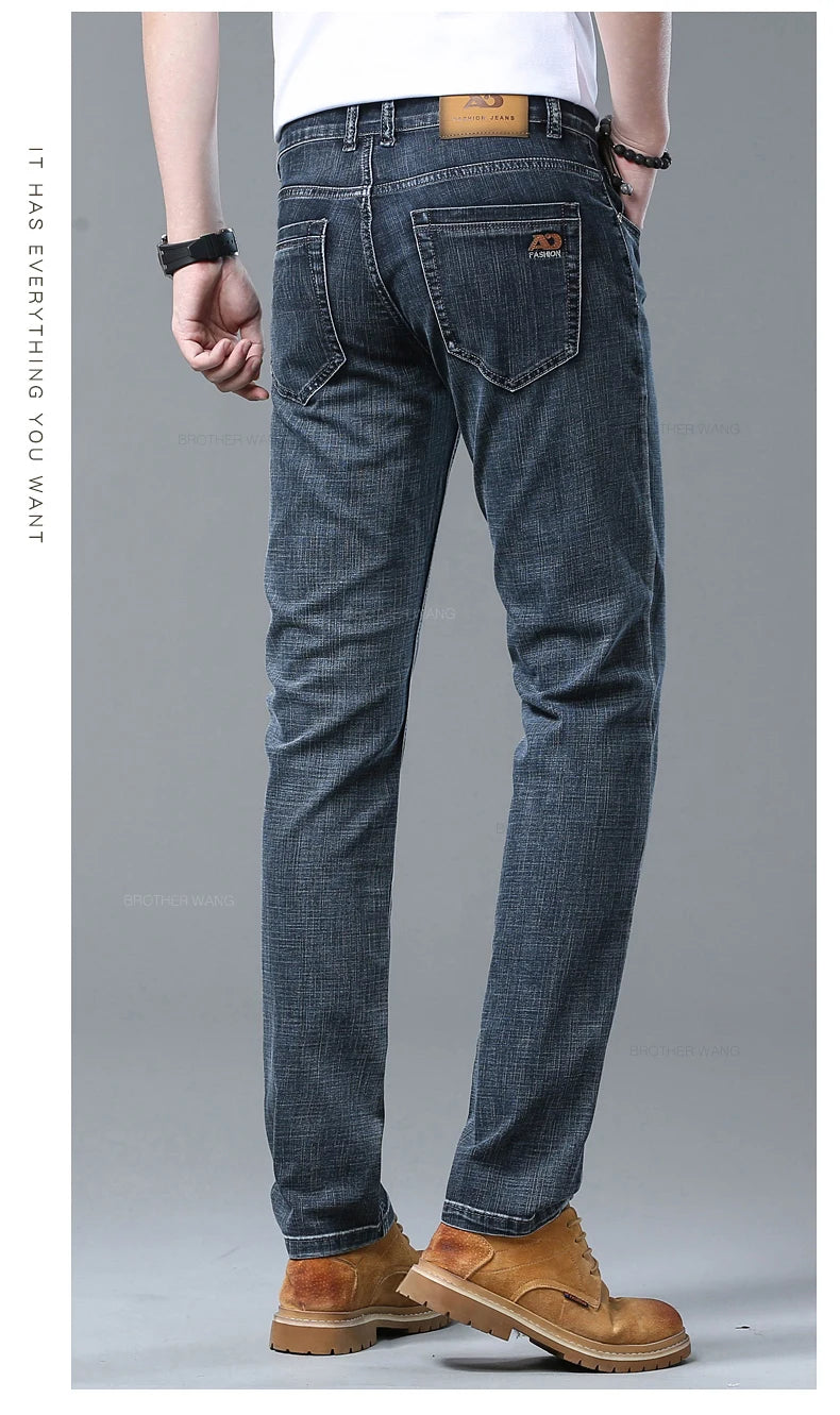 Men’s Light Blue Slim Jeans