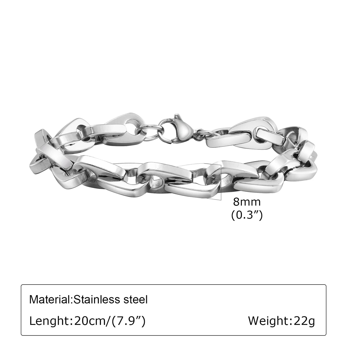 Punk Geometric Bracelet