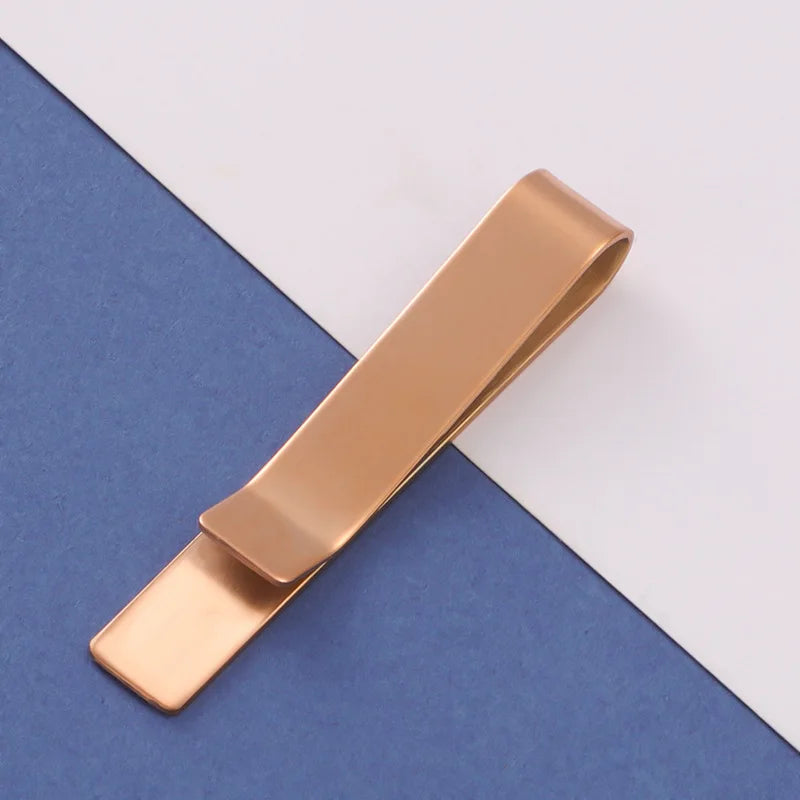 Stainless Steel Customized Name Tie Clip