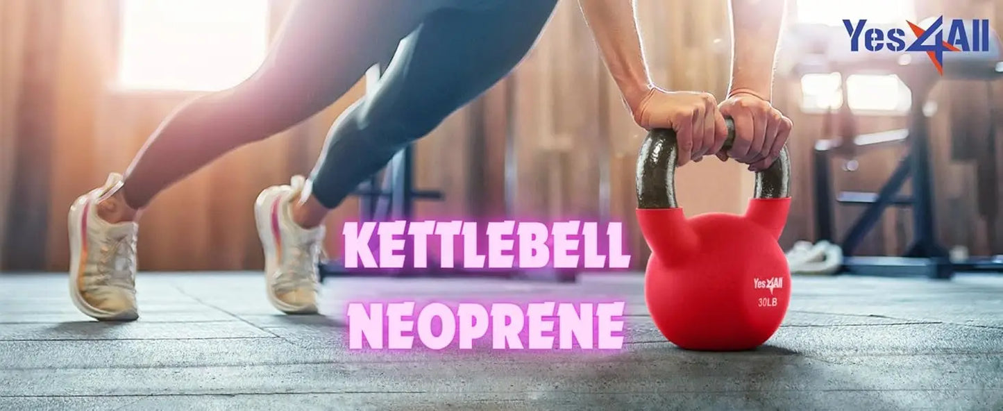 Vinyl Coated Kettlebell Set