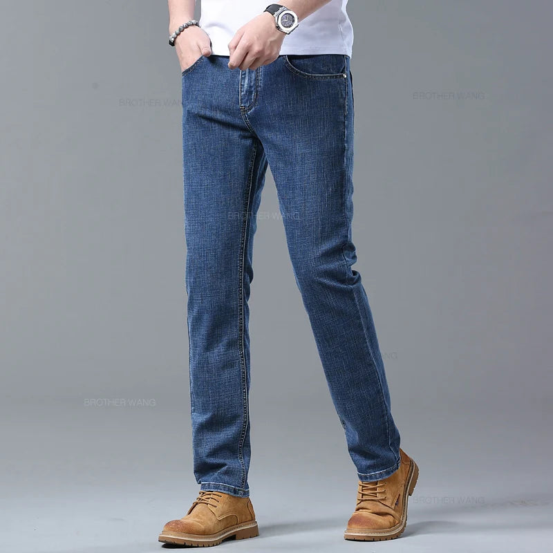 Men’s Light Blue Slim Jeans