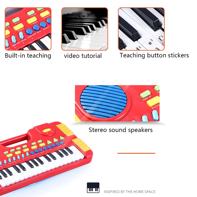 31 Keys Kids Baby Musical Toy