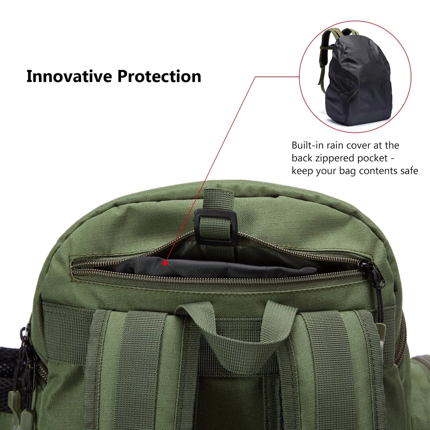 Bassdash Fishing Tackle Backpack – Lightweight & Multifunctional