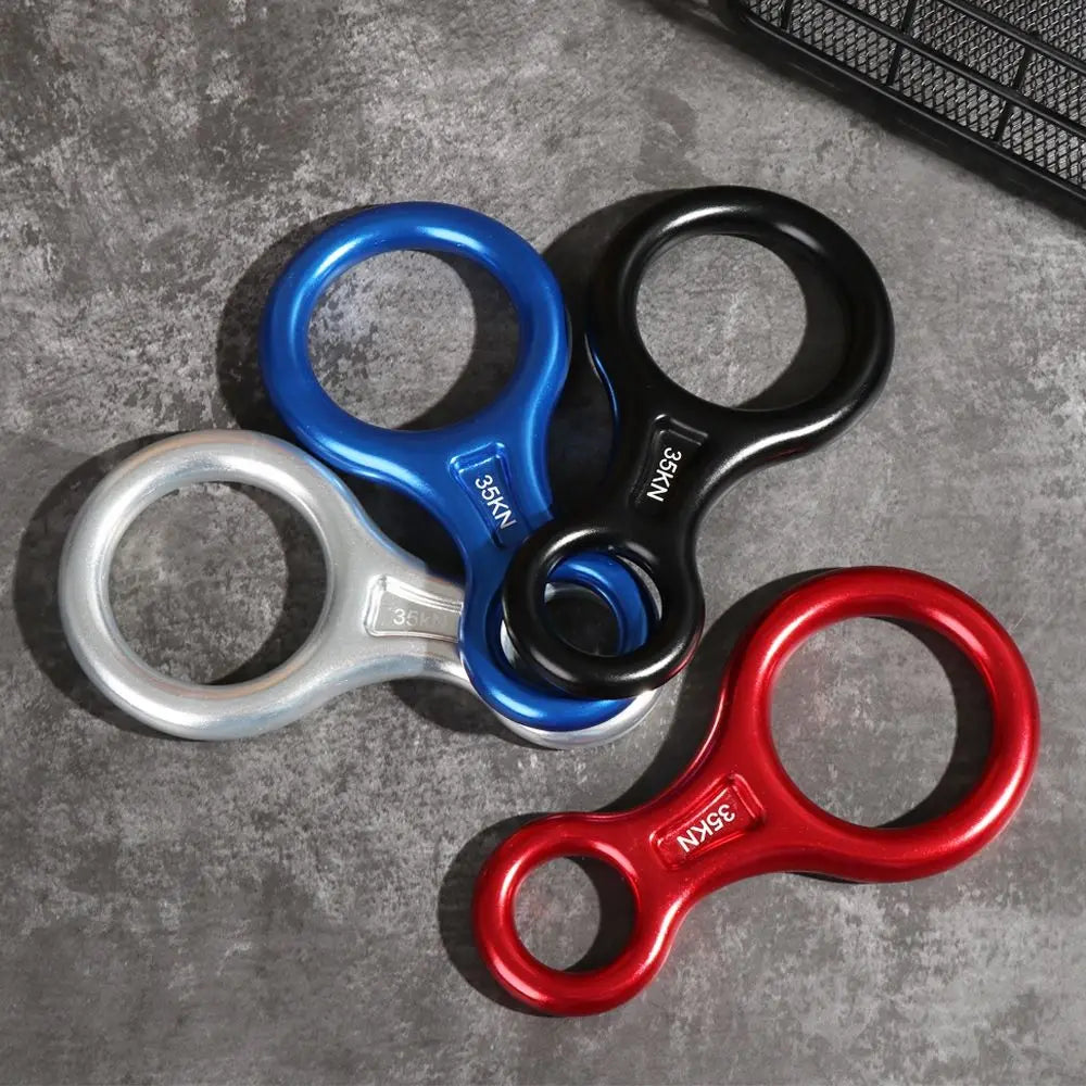 35KN Figure 8 Rock Climbing Descender