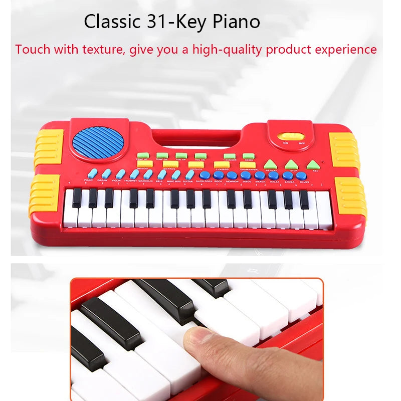 31 Keys Kids Baby Musical Toy