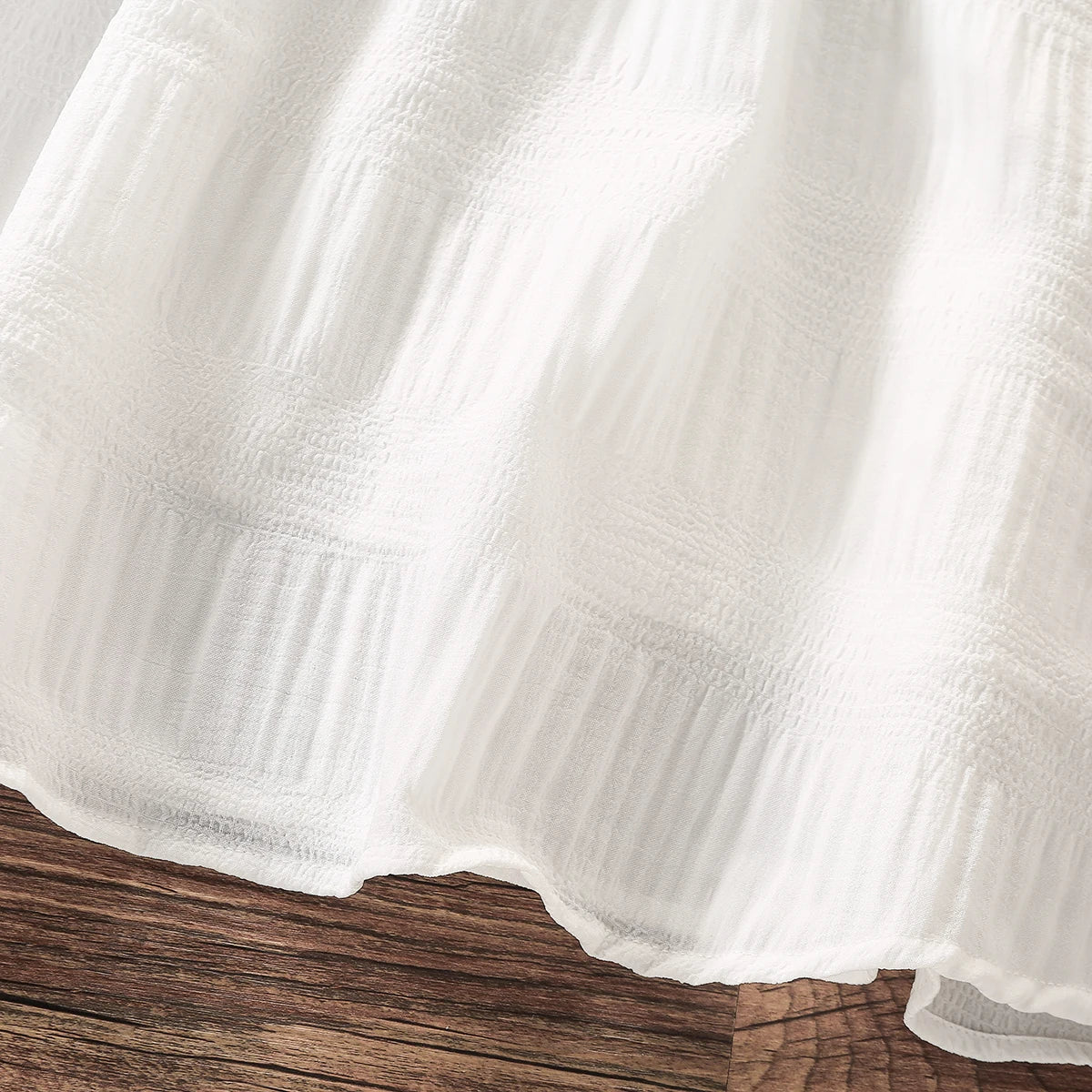 Elegant Long White Princess Dress