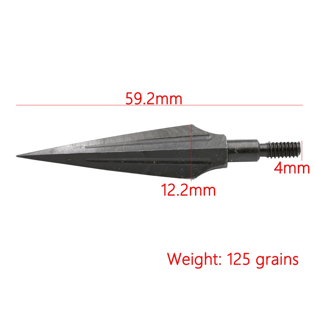 3pcs Arrow Broadheads – 100gn-160gn Tips for Compound, Recurve Bow & Crossbow Hunting