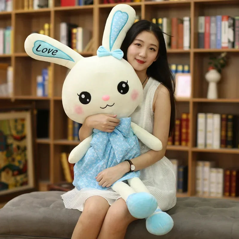 cute and stylish bunny plush