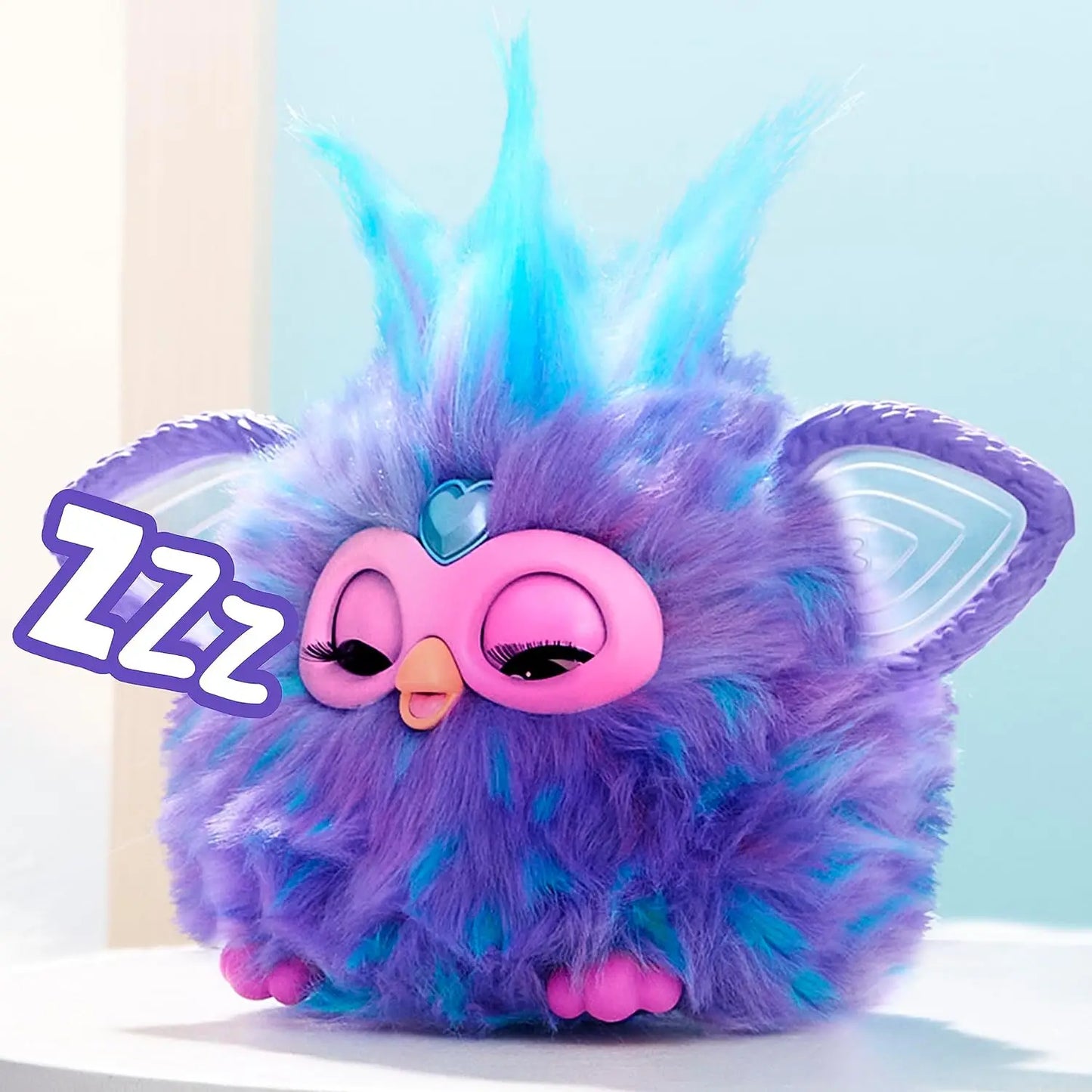 Original Furby Purple Coral Interactive Galaxy Edition Plush Toy
