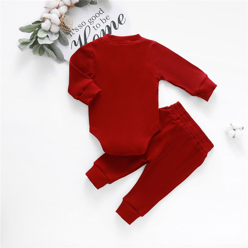 0-24 months Unisex Baby Spring Autumn Suit