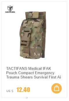 Roll 1 Trauma Pouch IFAK Medical Kit Storage Bag